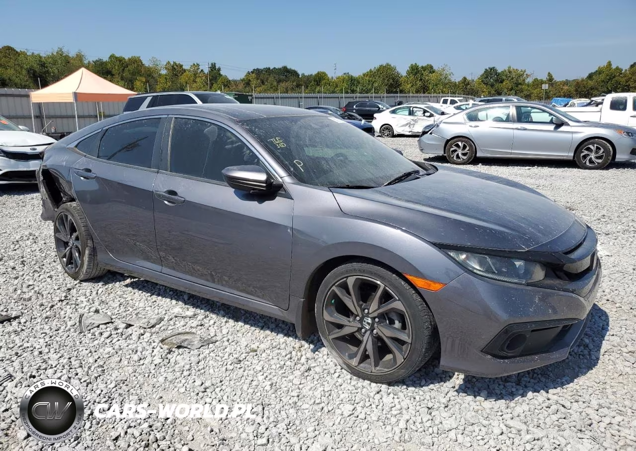 2021 Honda Civic Sport VIN:2HGFC2F80MH512290 - 4