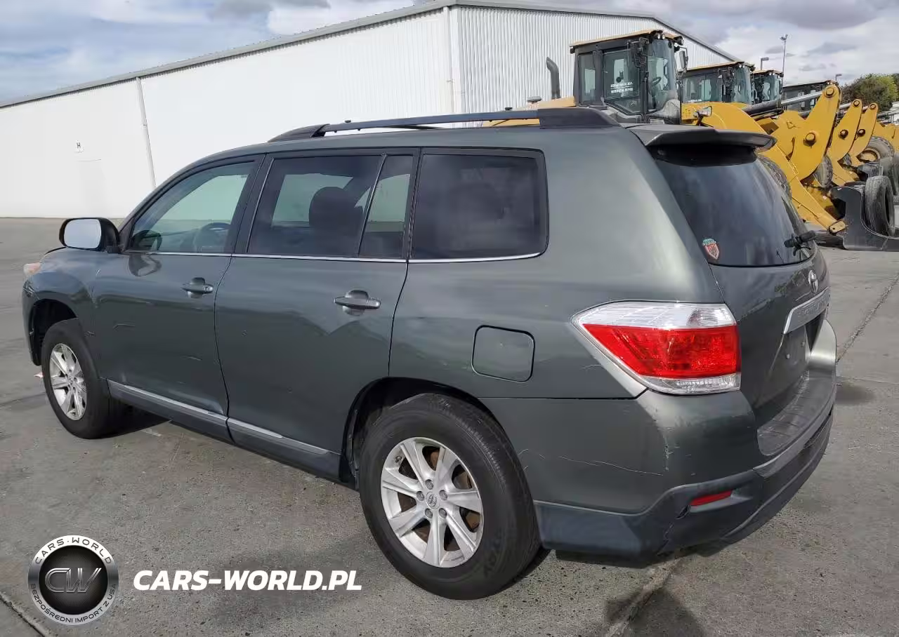 2013 Toyota Highlander Base VIN:5TDZK3EH6DS115061 - 2