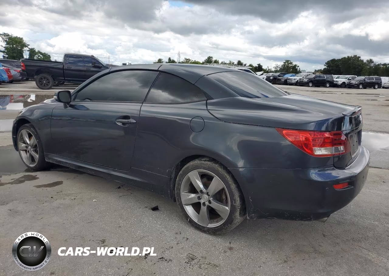2011 Lexus Is 250 VIN:JTHFF2C26B2519674 - 2