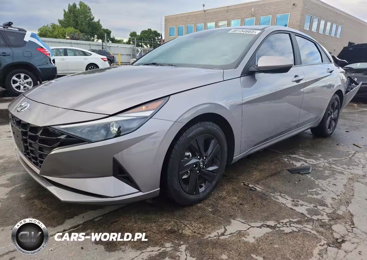 2023 Hyundai Elantra Blue