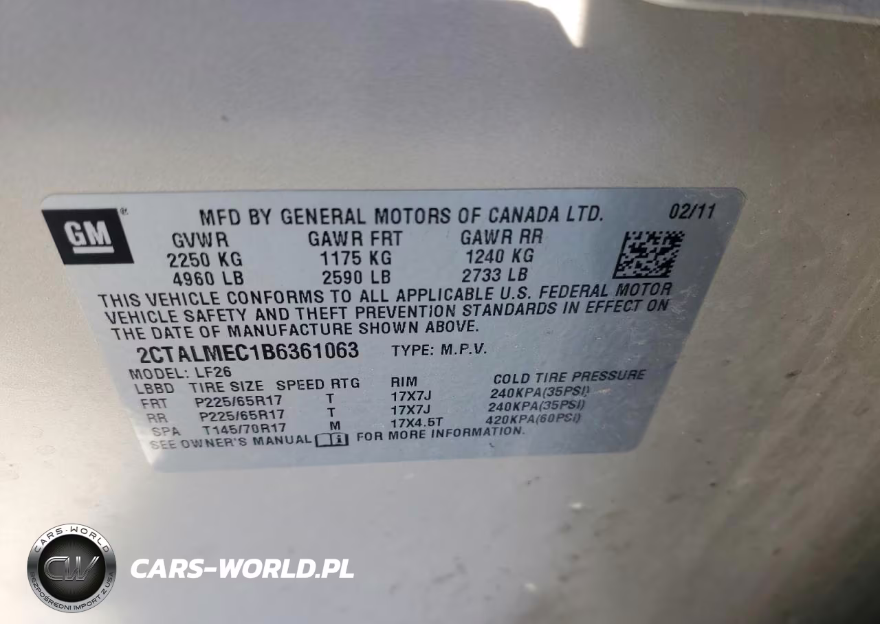 2011 GMC Terrain Sle VIN:2CTALMEC1B6361063 - 14