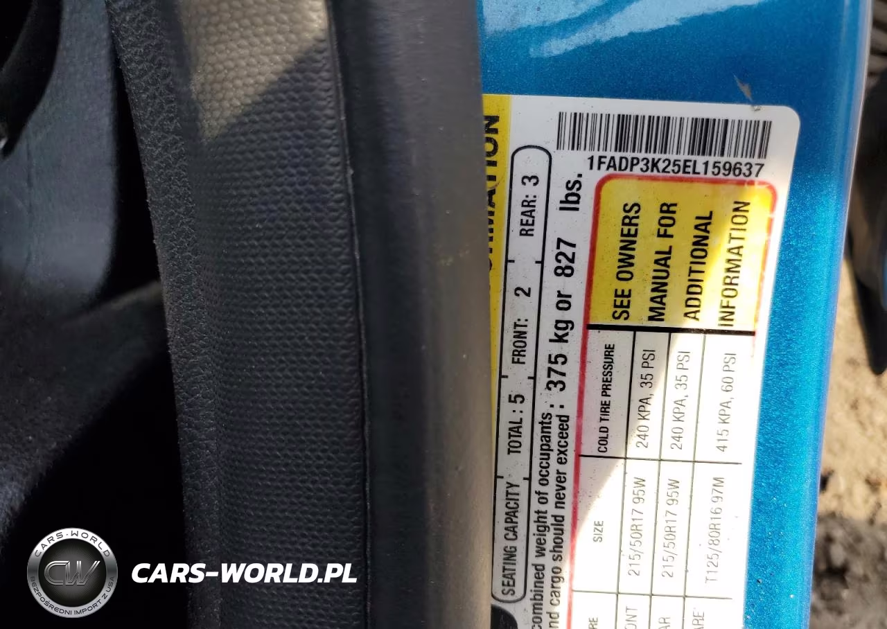 2014 Ford Focus Se VIN:1FADP3K25EL159637 - 13