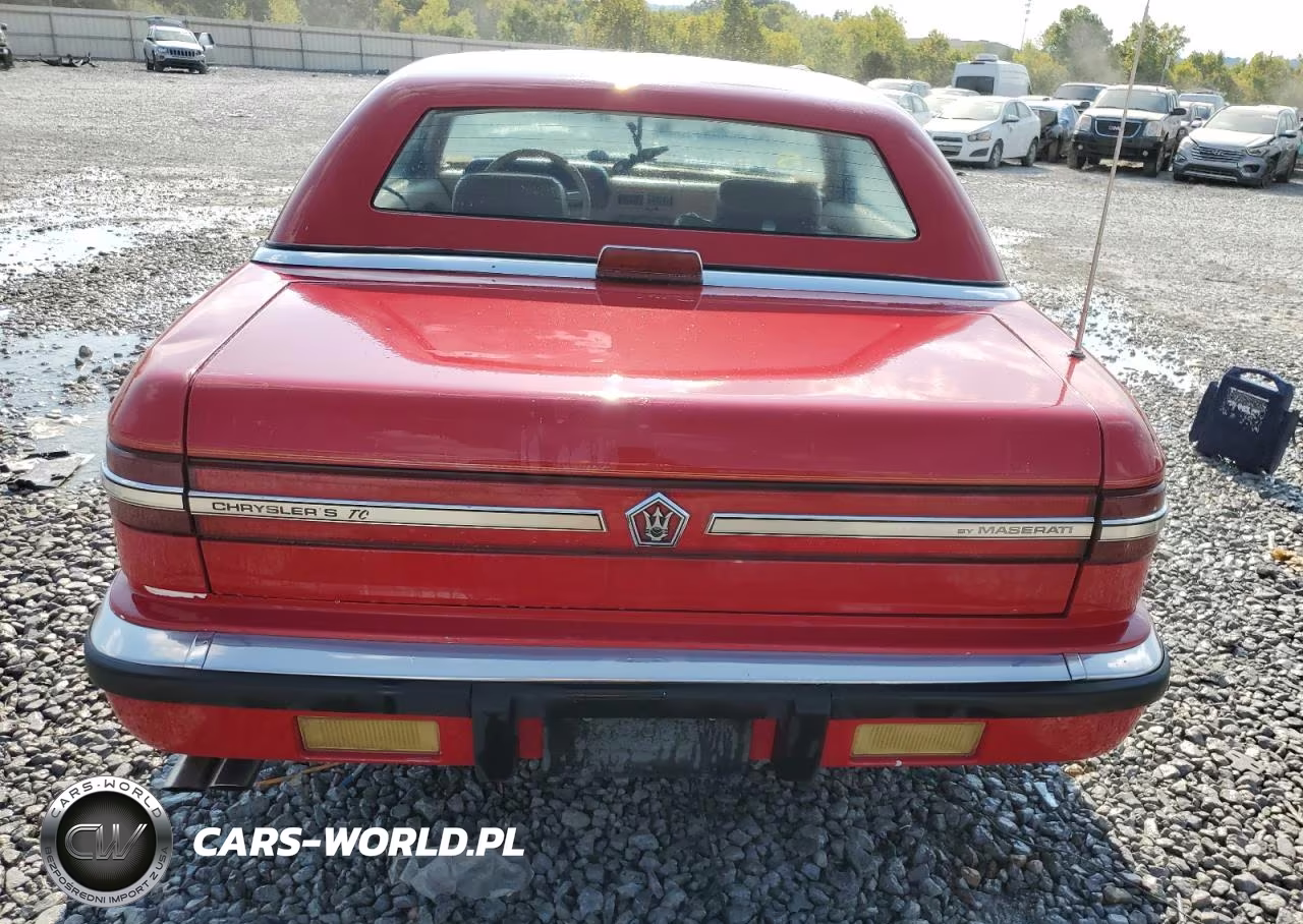 1989 Chrysler Tc By Maserati VIN:ZC2FR1101KB202383 - 6