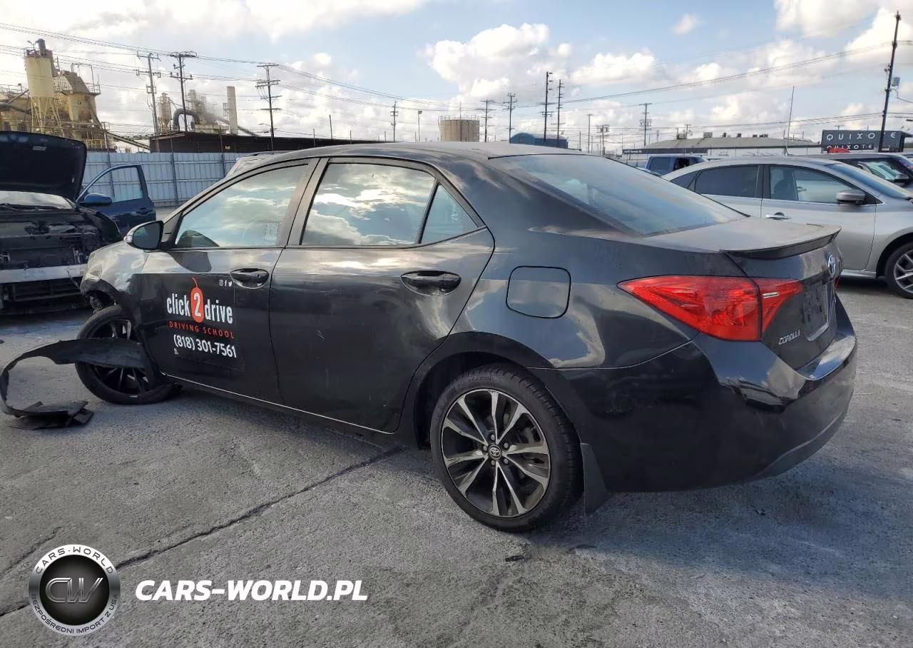 2017 Toyota Corolla L VIN:5YFBURHE7HP580110 - 2