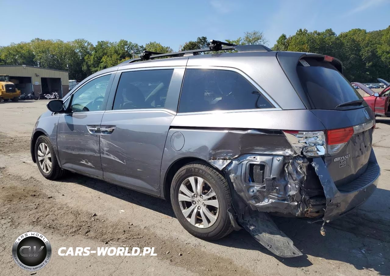 2014 Honda Odyssey Exl VIN:5FNRL5H68EB505183 - 2