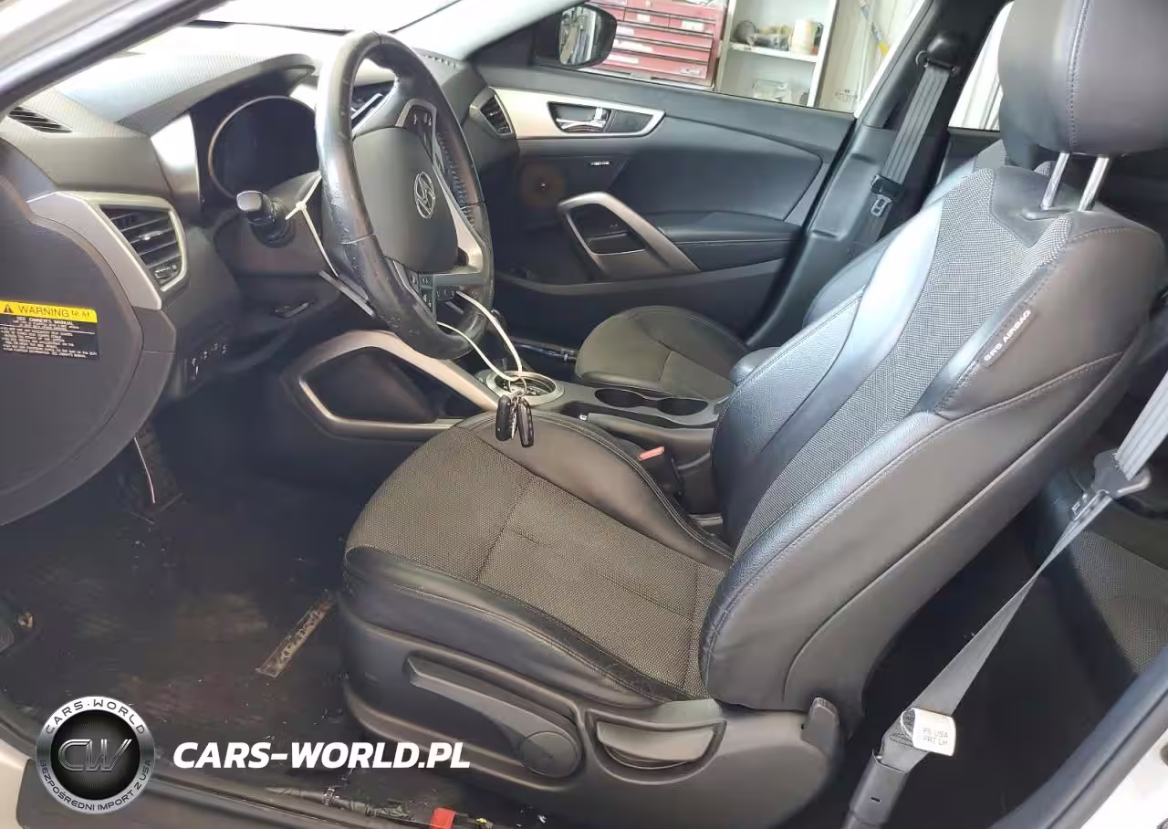 2013 Hyundai Veloster VIN:KMHTC6AD6DU146244 - 7