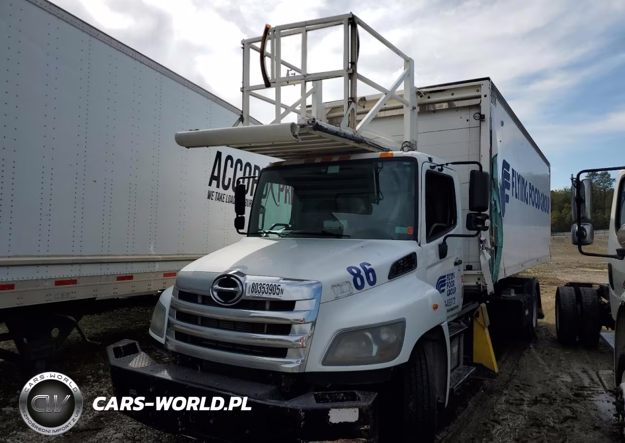 2018 Hino All Models - Trucks Refrigerated Box Truck