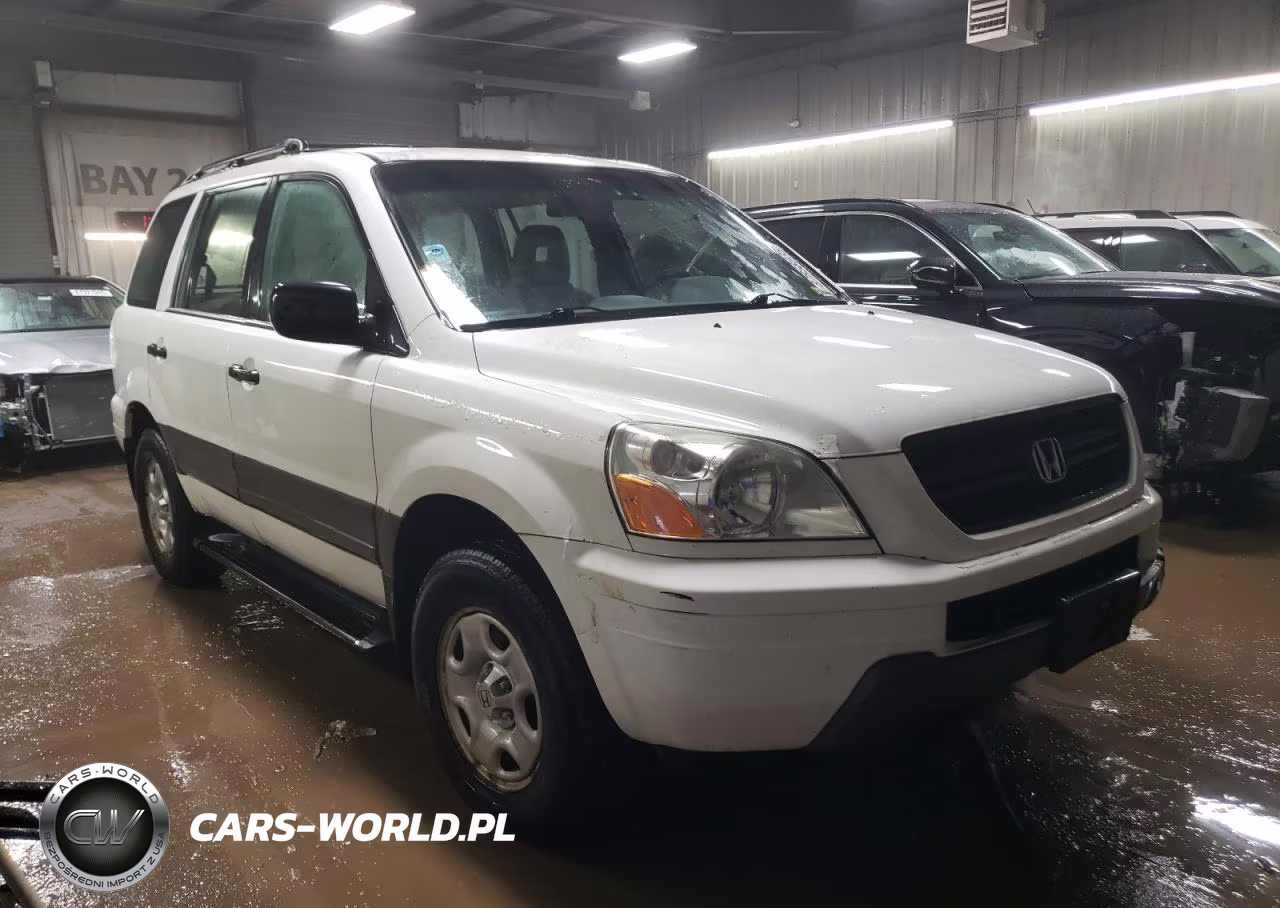 2004 Honda Pilot Lx VIN:2HKYF18164H582067 - 4