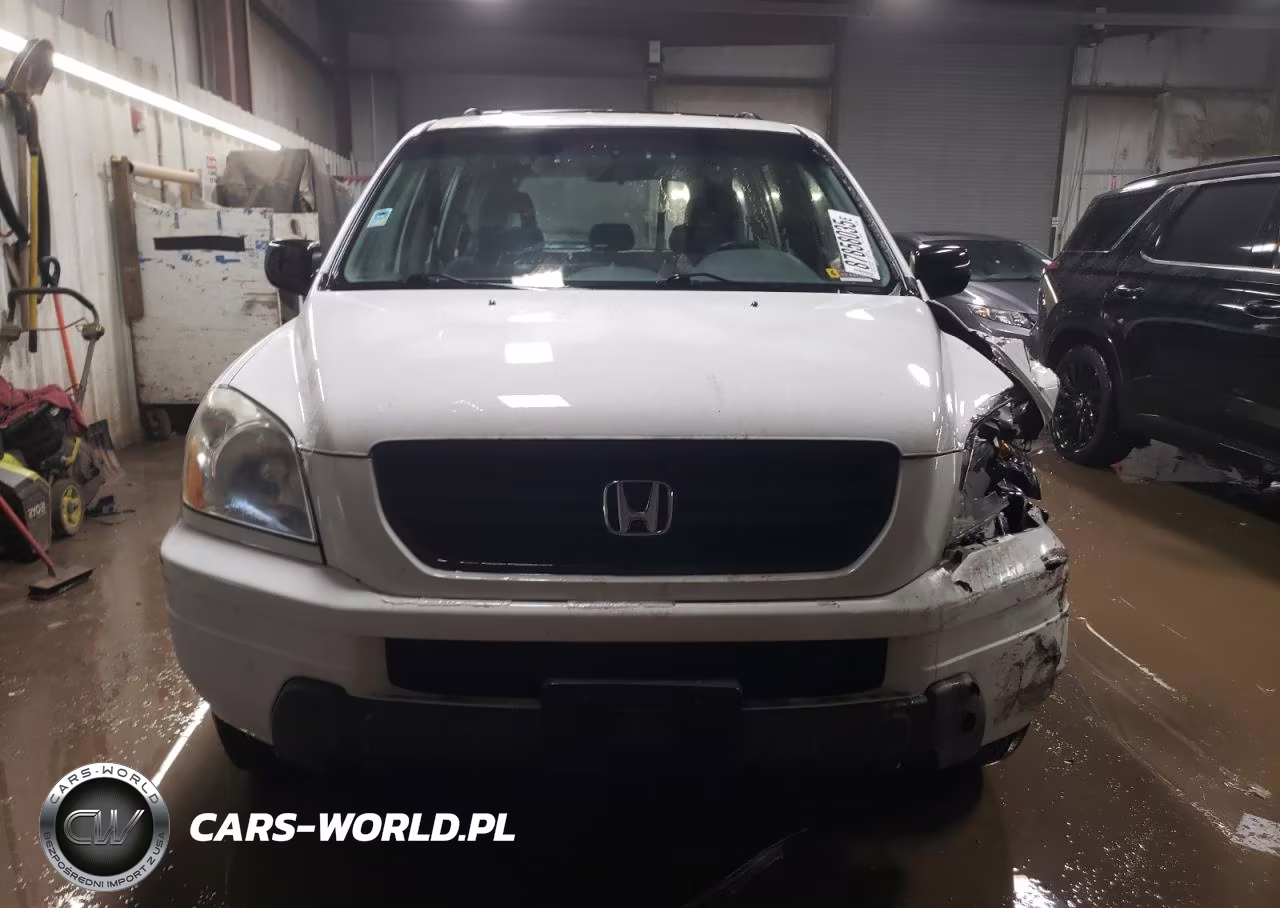 2004 Honda Pilot Lx VIN:2HKYF18164H582067 - 5