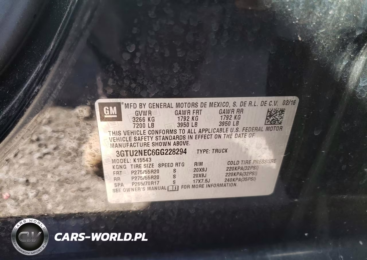 2016 GMC Sierra K1500 Slt VIN:3GTU2NEC6GG228294 - 12