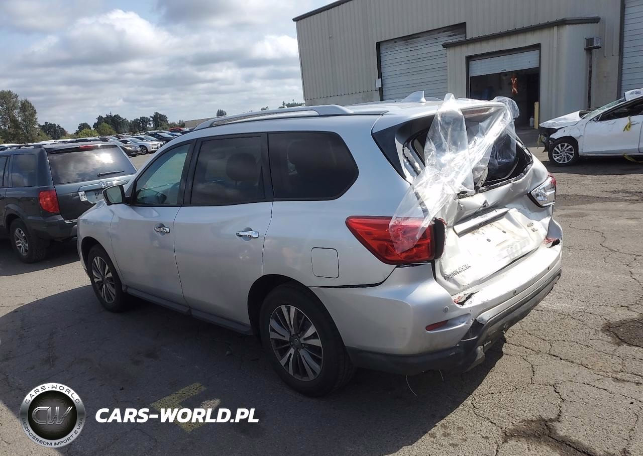 2019 Niss Pathfinder S VIN:5N1DR2MM0KC613734 - 2