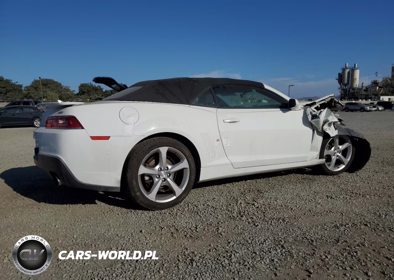 2015 Chevrolet Camaro Lt VIN:2G1FD3D33F9287054 - 3