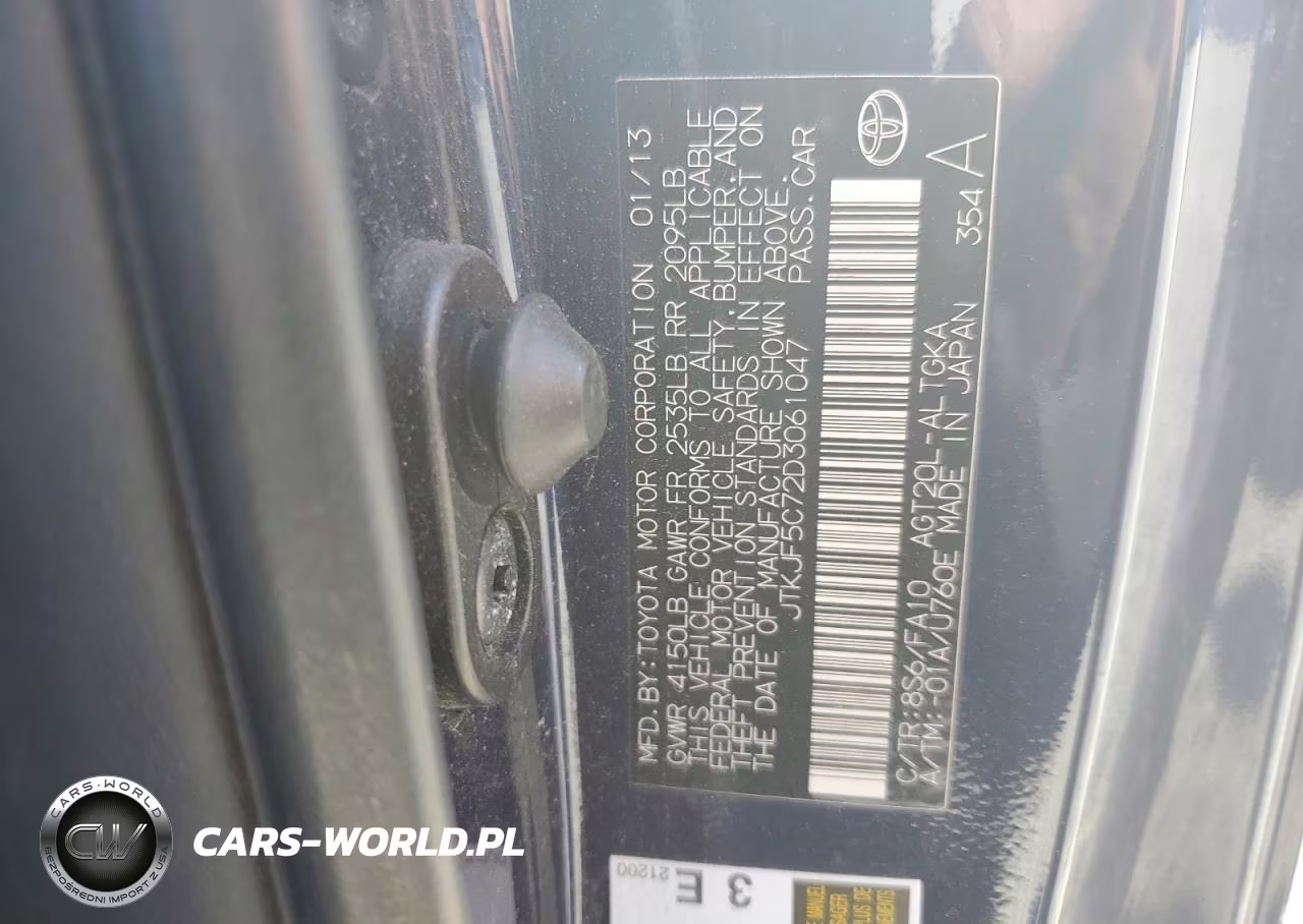 2013 Toyota Scion Tc VIN:JTKJF5C72D3061047 - 13