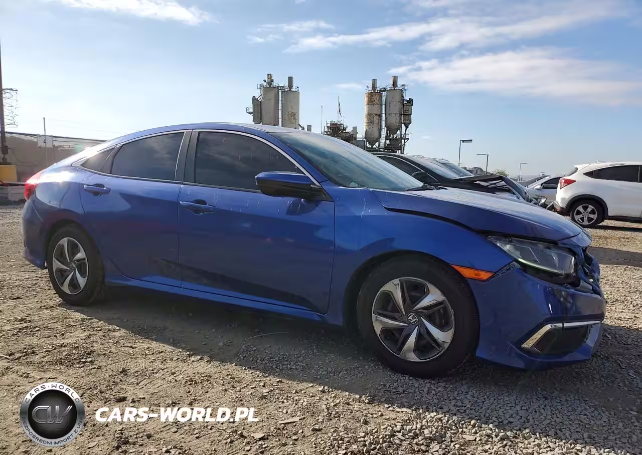 2019 Honda Civic Lx VIN:2HGFC2F60KH545303 - 4