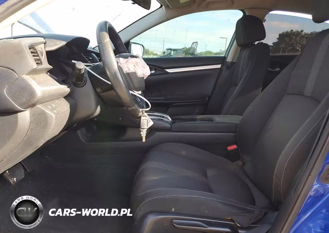 2019 Honda Civic Lx VIN:2HGFC2F60KH545303 - 7