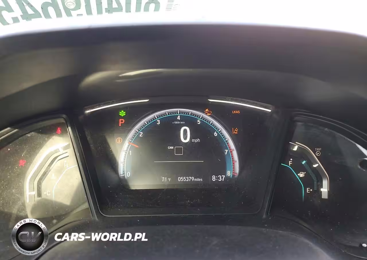 2019 Honda Civic Lx VIN:2HGFC2F60KH545303 - 9