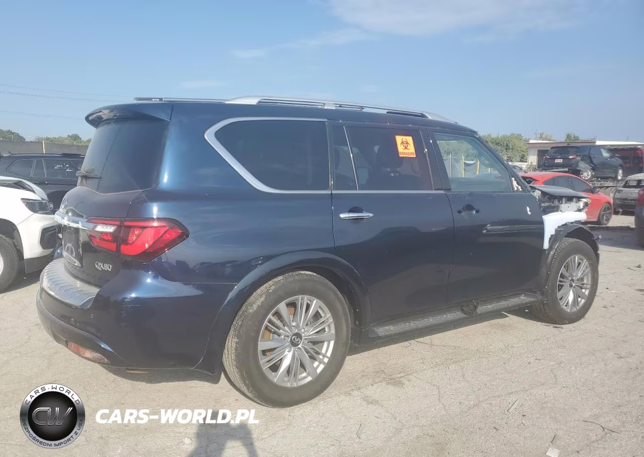 2020 Infiniti Qx80 Luxe VIN:JN8AZ2NF6L9706302 - 3
