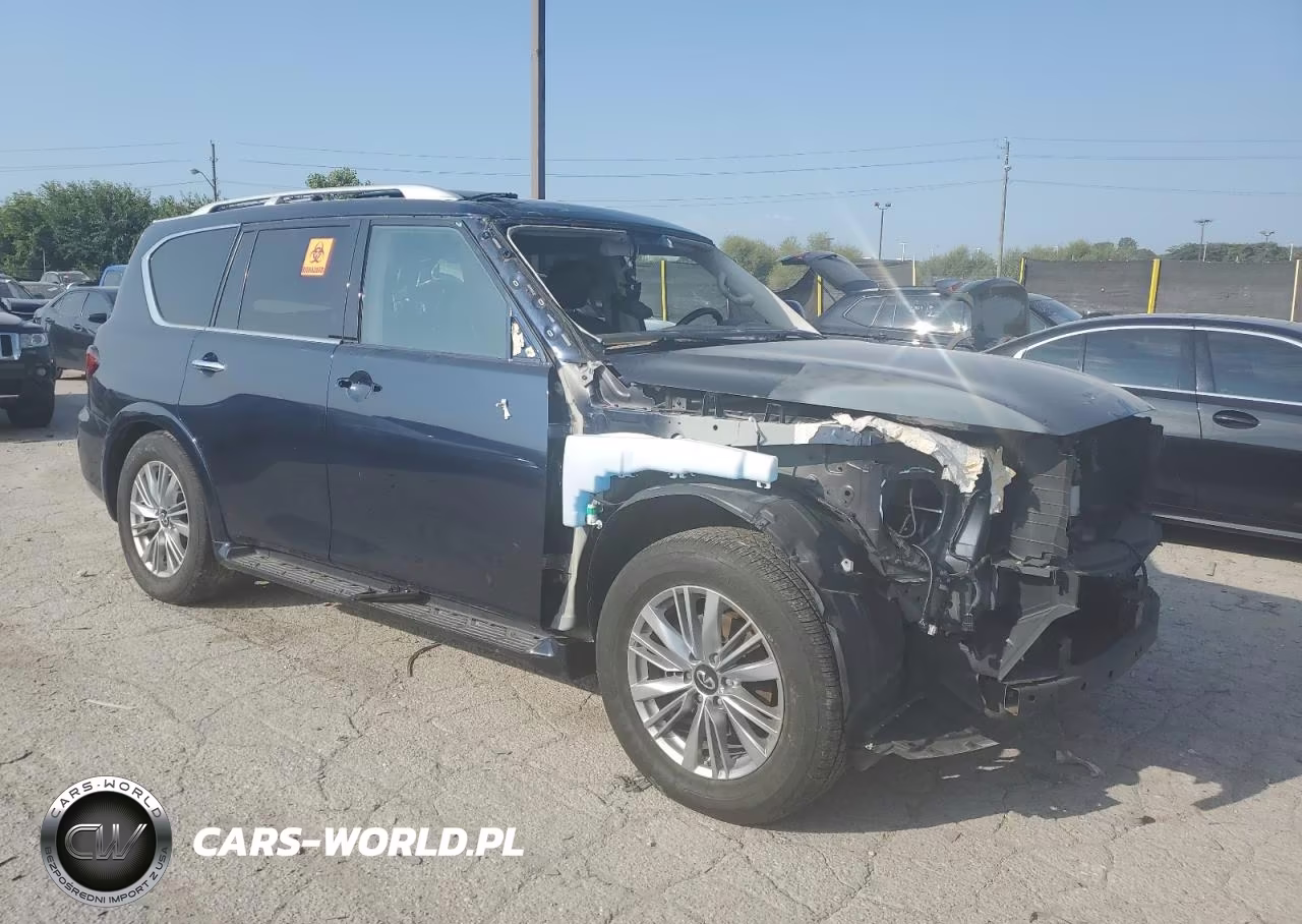 2020 Infiniti Qx80 Luxe VIN:JN8AZ2NF6L9706302 - 4