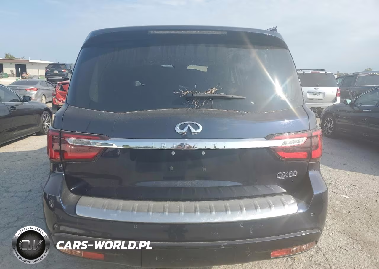 2020 Infiniti Qx80 Luxe VIN:JN8AZ2NF6L9706302 - 6