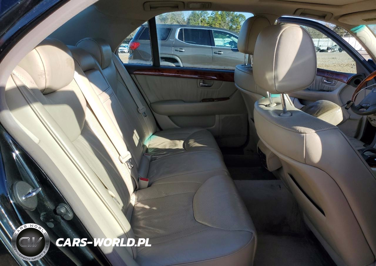 2003 Lexus Ls 430 VIN:JTHBN30F730106819 - 10