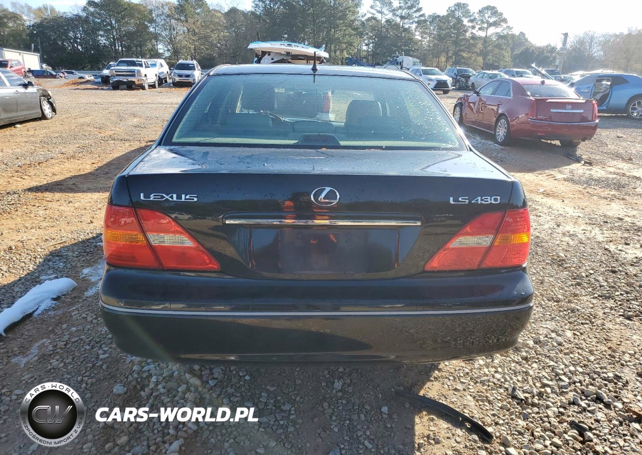 2003 Lexus Ls 430 VIN:JTHBN30F730106819 - 6