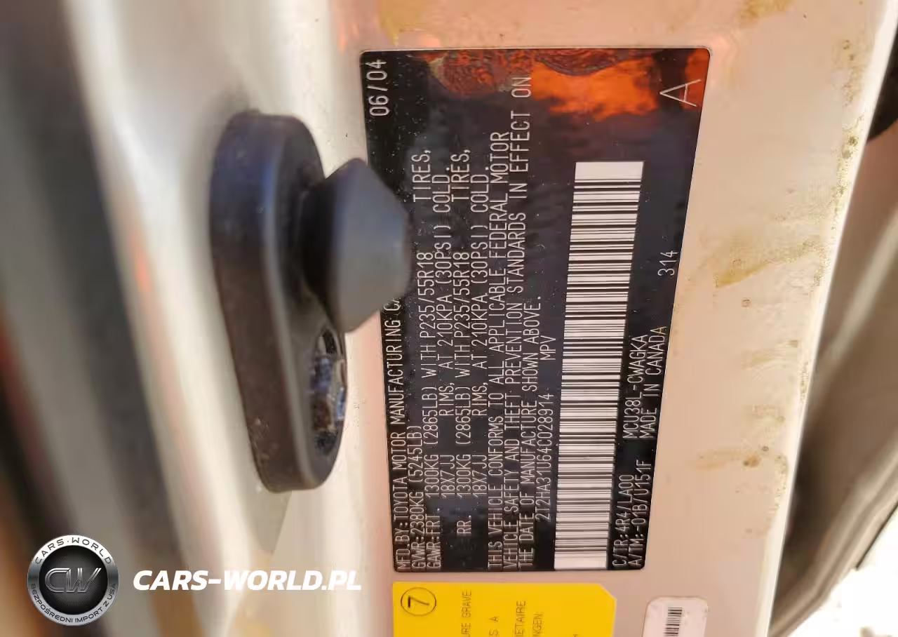 2004 Lexus Rx 330 VIN:2T2HA31U64C028914 - 13