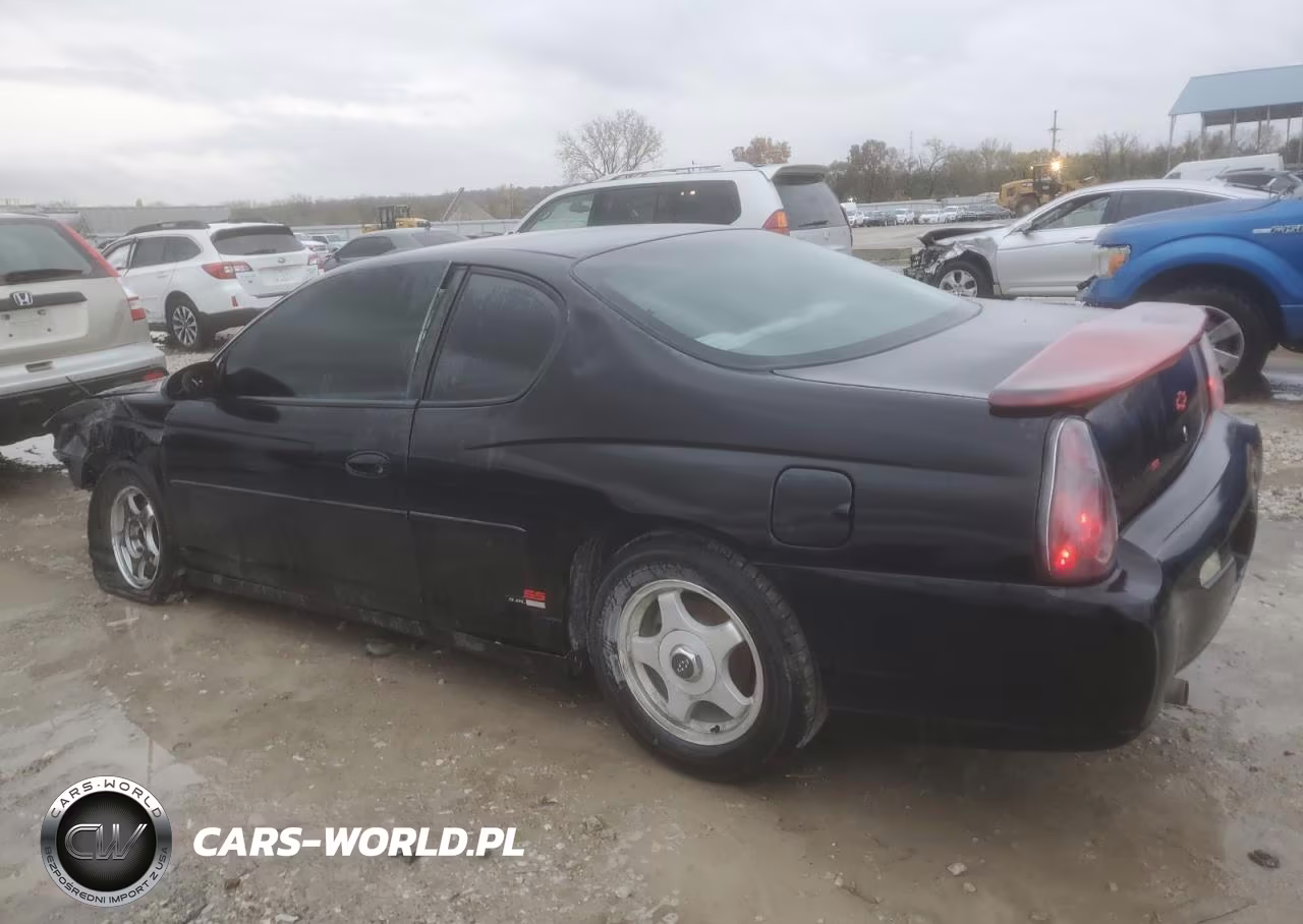 2004 Chevrolet Monte Carlo Ss VIN:2G1WX12K149363695 - 2