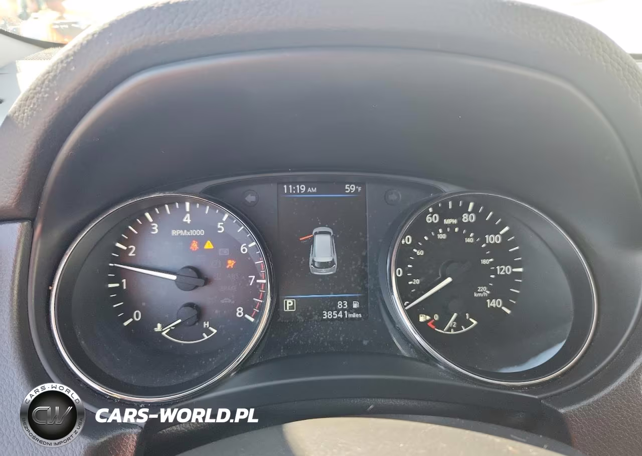 2020 Nissan Rogue Sv VIN:JN8AT2MVXLW140012 - 9