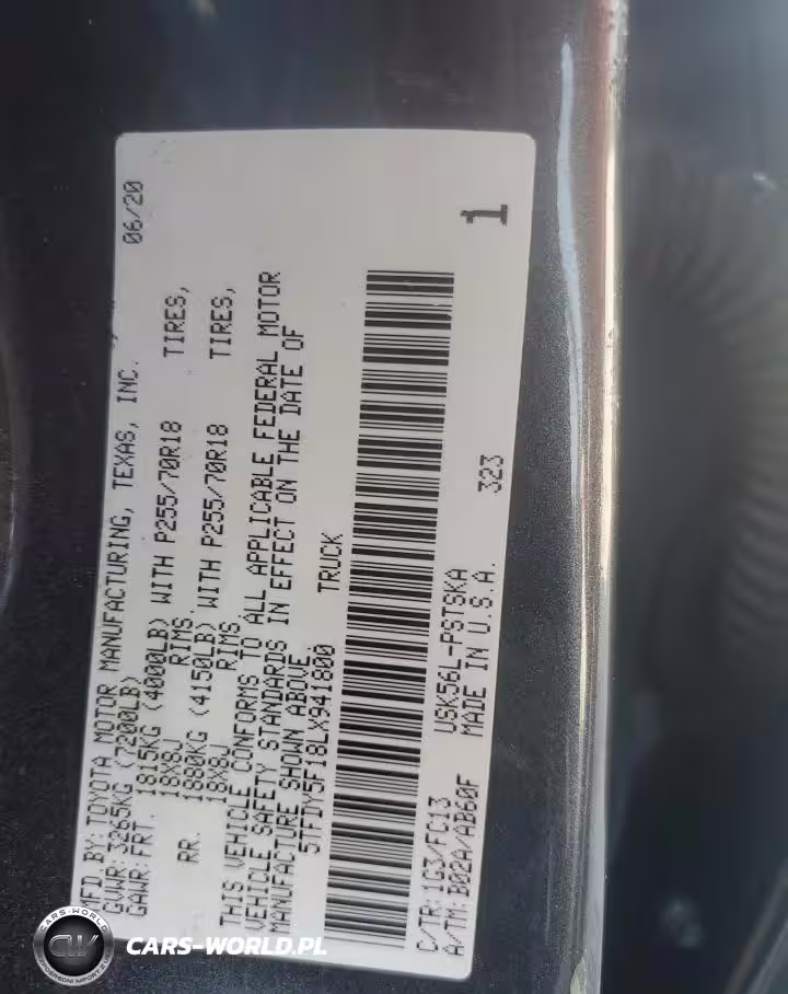 2020 Toyota Tundra Crewmax Sr5 VIN:5TFDY5F18LX941800 - 12