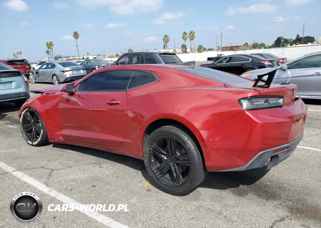 2017 Chevrolet Camaro Lt VIN:1G1FB1RX5H0181286 - 2