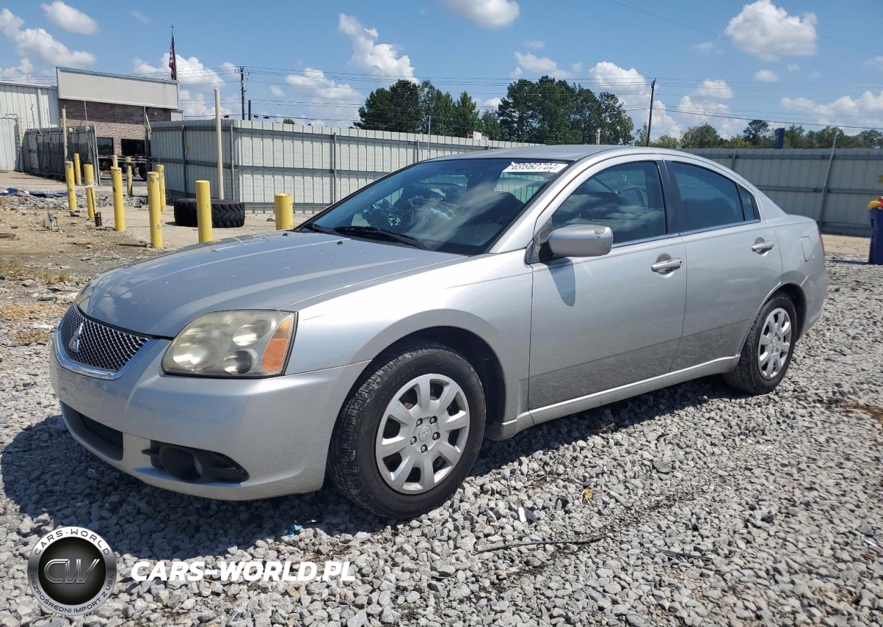 2012 Mitsubishi Galant Es VIN:4A32B3FF1CE023534 - 2