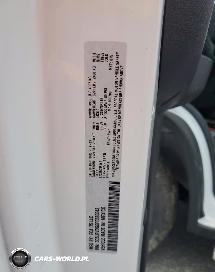 2023 Ram Promaster 2500 2500 High VIN:3C6LRVDG0PE580043 - 13