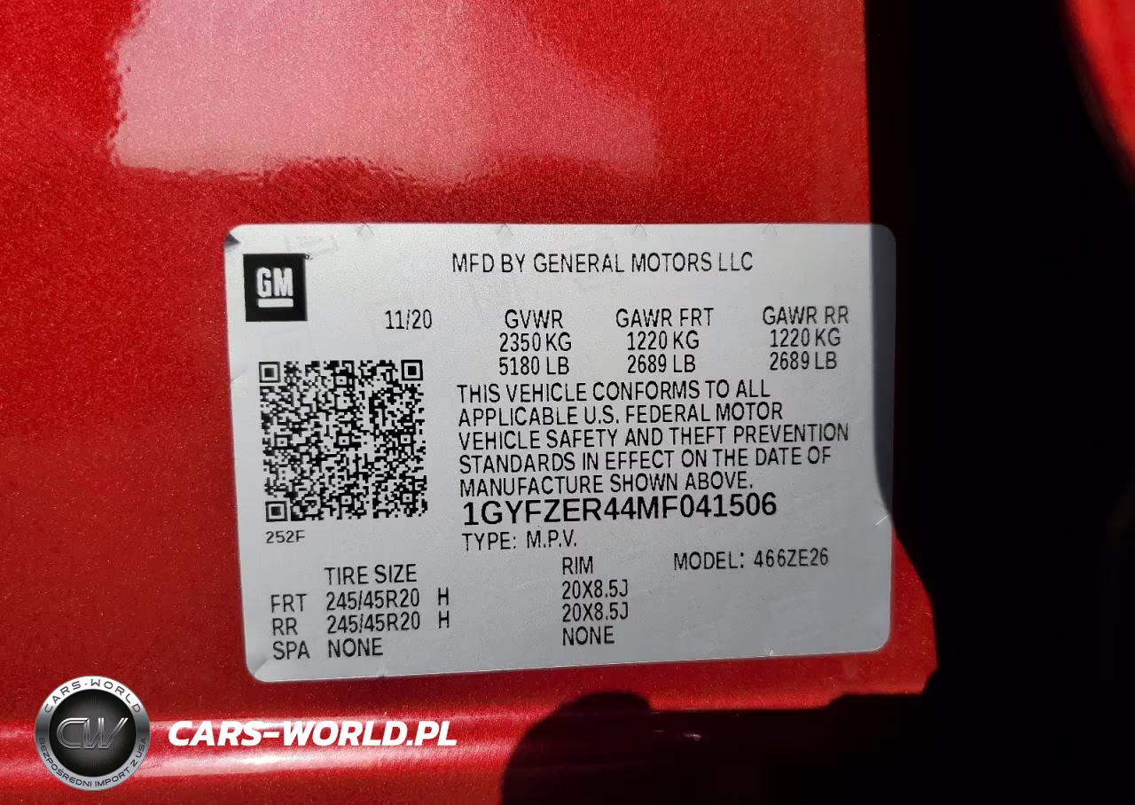 2021 Cadillac Xt4 Sport VIN:1GYFZER44MF041506 - 13