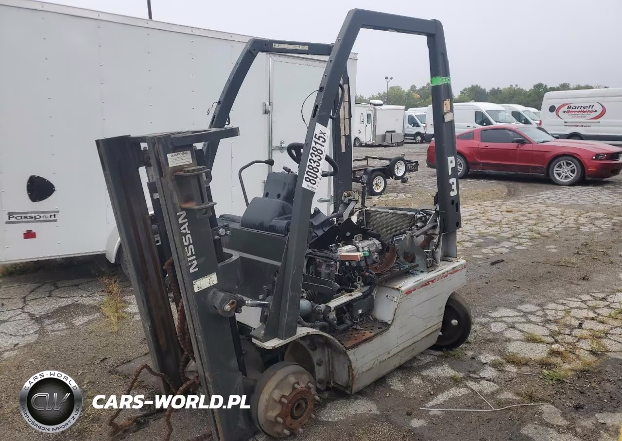 2011 Nissan Forklift - Stand Up Forklift VIN:CP1F29P7393 - 2