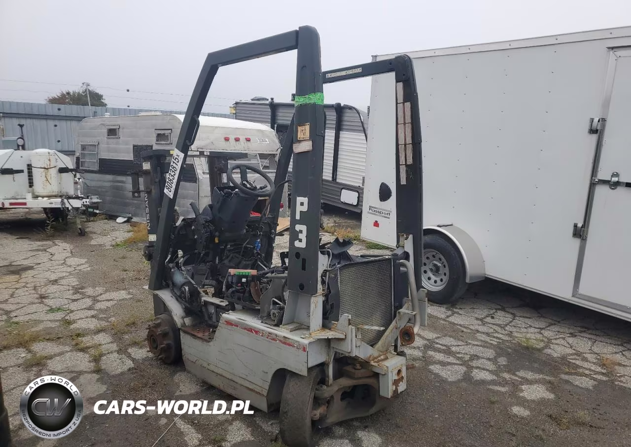 2011 Nissan Forklift - Stand Up Forklift VIN:CP1F29P7393 - 3