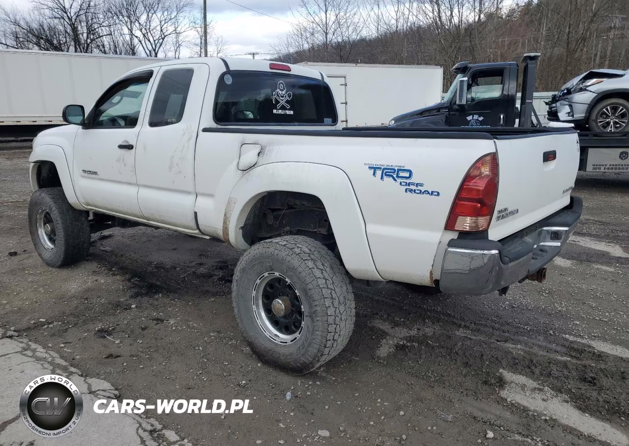 2007 Toyota Tacoma Access Cab VIN:5TEUU42N27Z387540 - 2