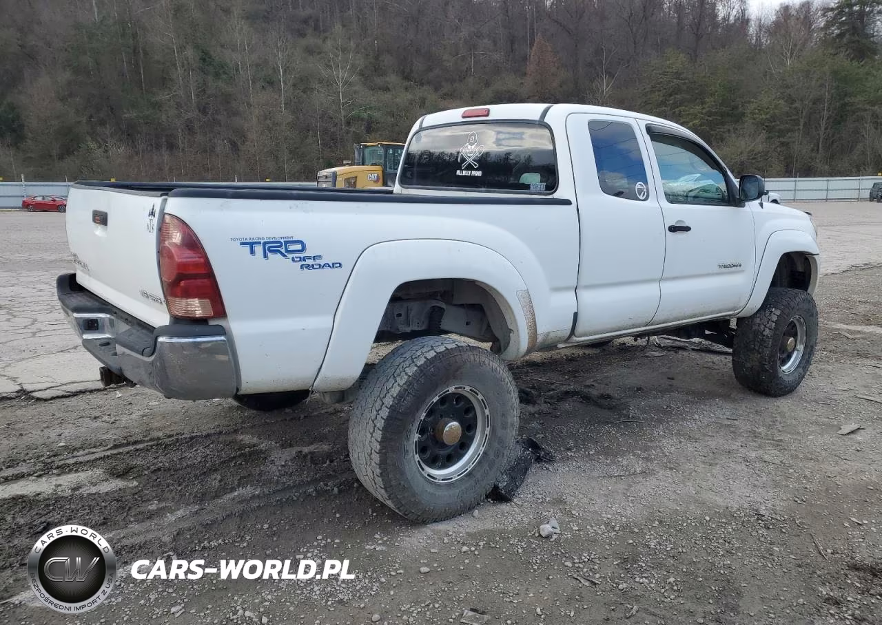 2007 Toyota Tacoma Access Cab VIN:5TEUU42N27Z387540 - 3