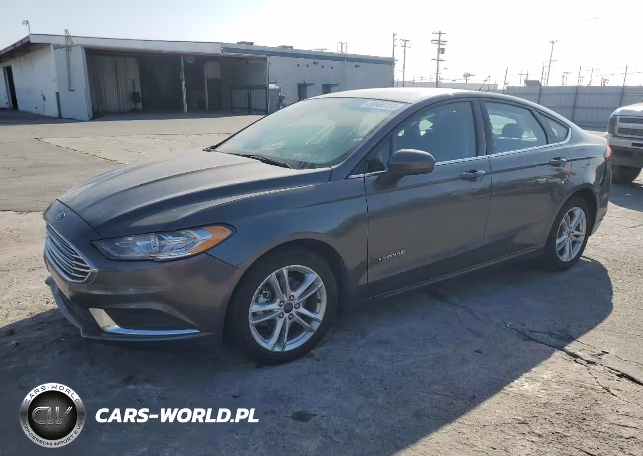 2018 Ford Fusion Se Hybrid