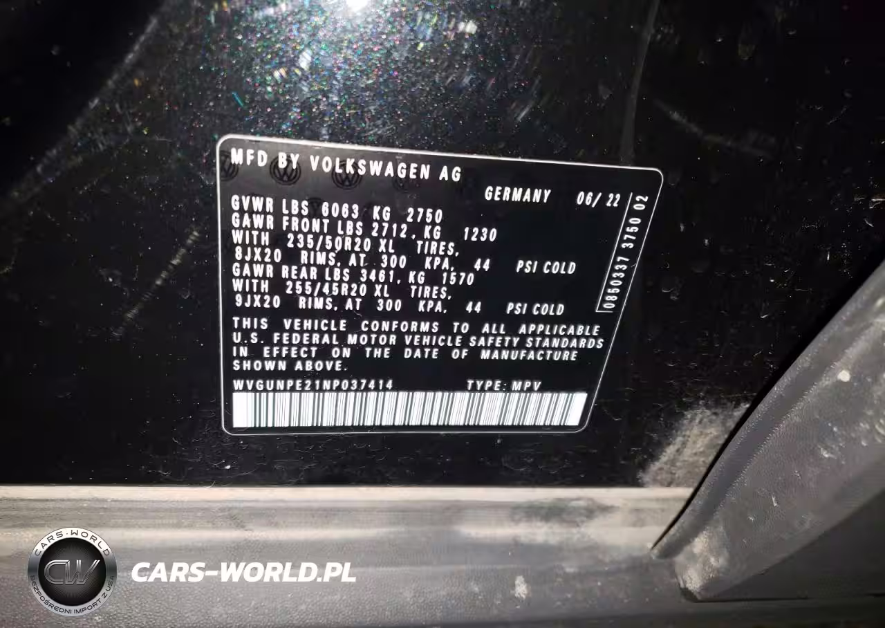 2022 Volkswagen Id.4 Pro S VIN:WVGUNPE21NP037414 - 13