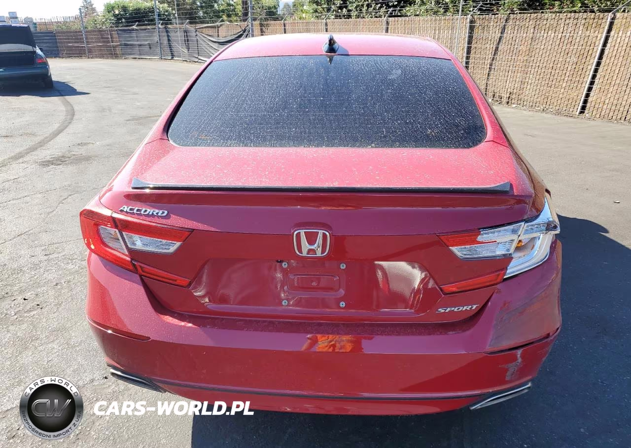 2022 Honda Accord Sport VIN:1HGCV1F36NA022156 - 6