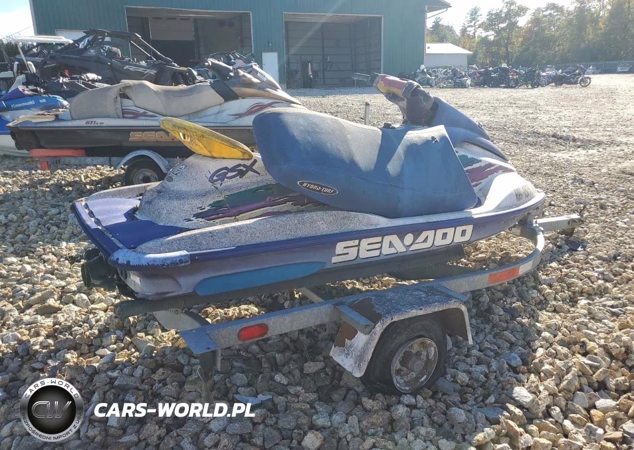 1996 Sea Jet Ski VIN:ZZNL9Z93E696 - 3