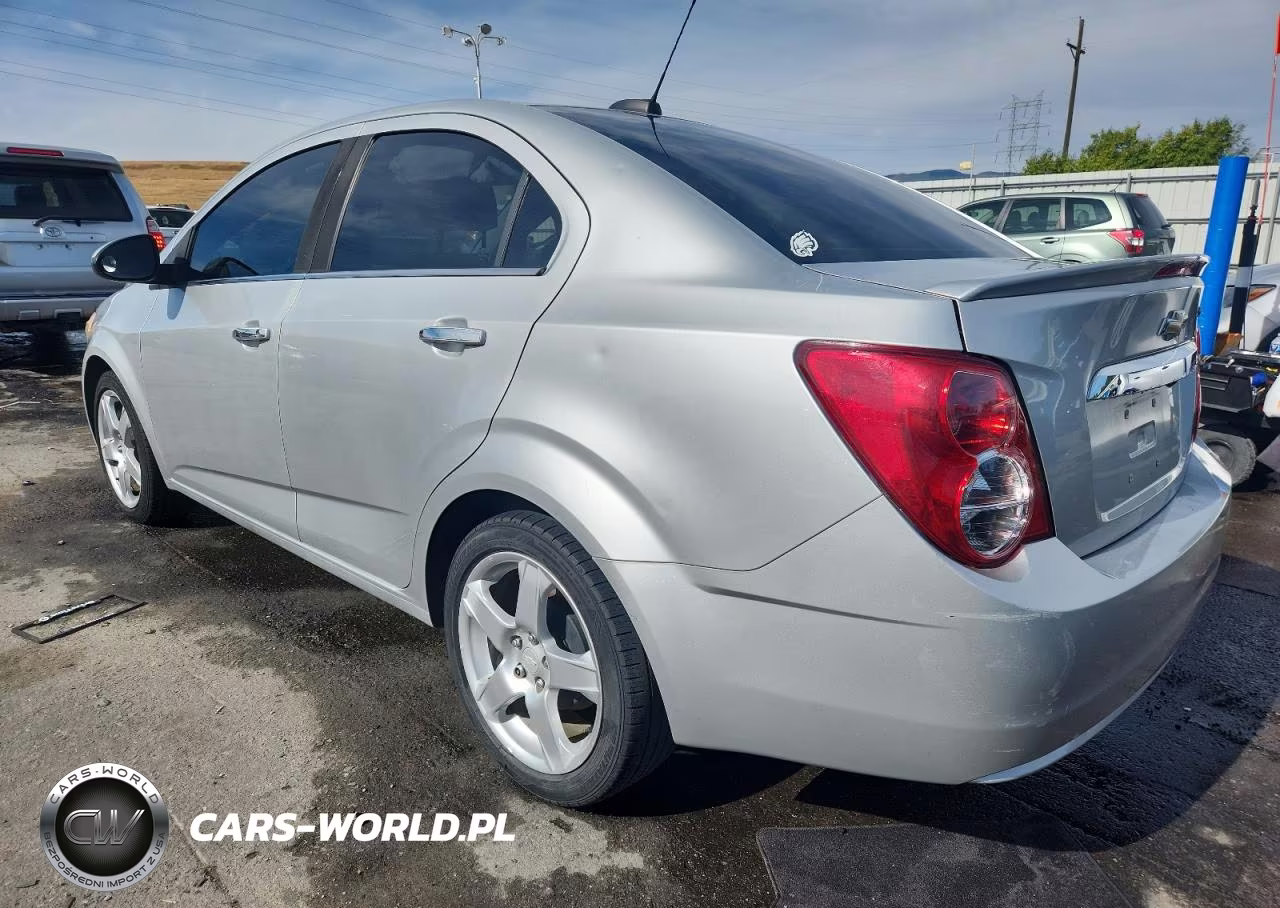2016 Chevrolet Sonic Ltz VIN:1G1JE5SB5G4151560 - 2