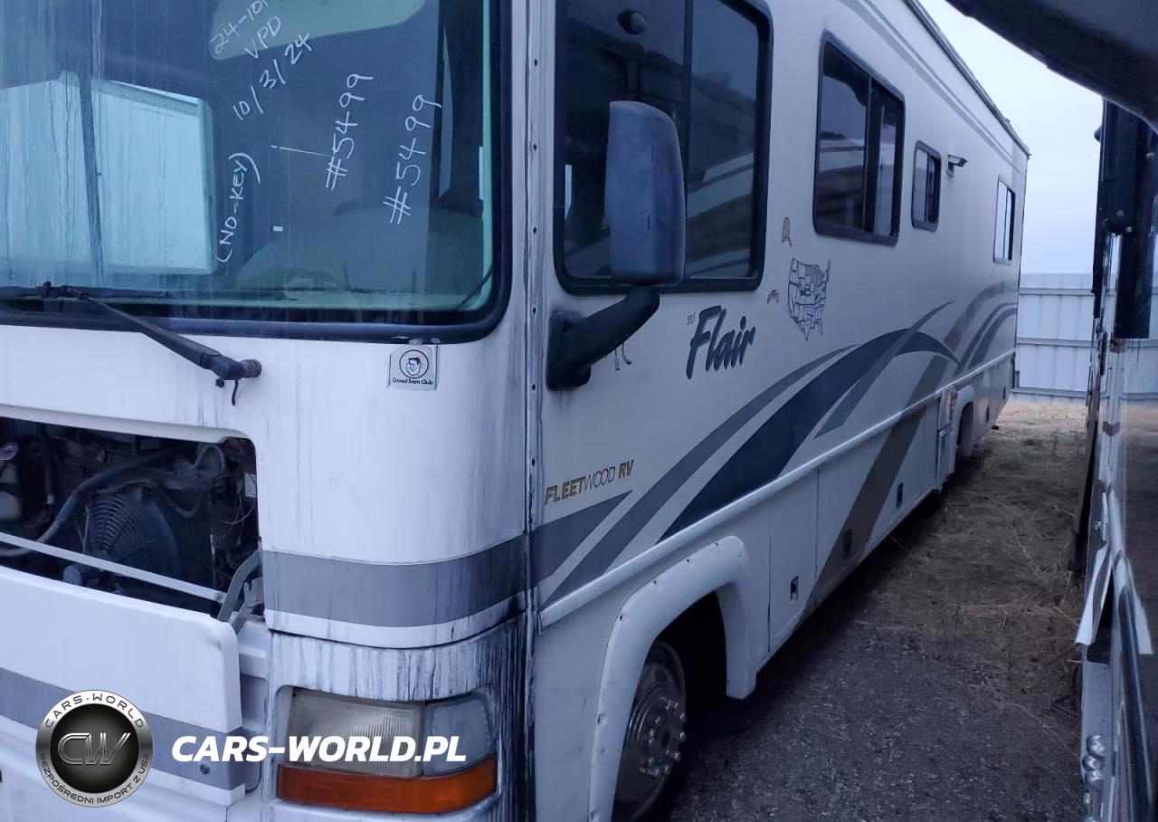 2000 Workhorse Motorhome Chassis P3500 VIN:5B4LP37J1Y3320016 - 2