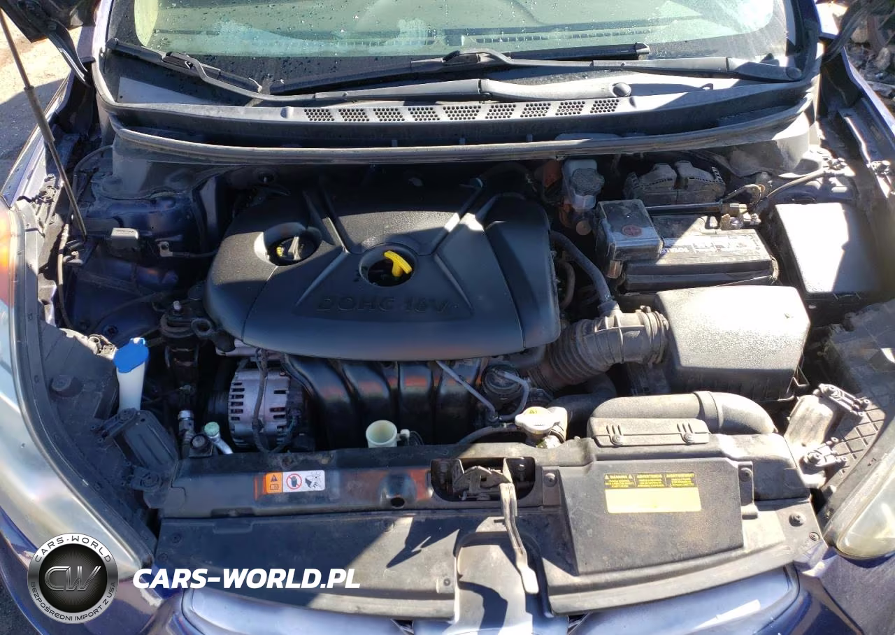 2013 Hyundai Elantra Gls VIN:5NPDH4AE6DH287218 - 11