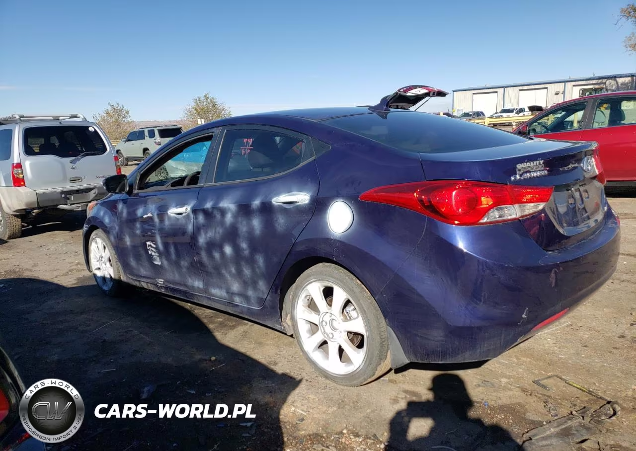 2013 Hyundai Elantra Gls VIN:5NPDH4AE6DH287218 - 2