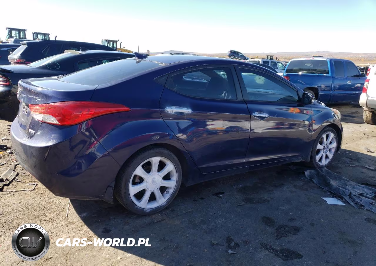 2013 Hyundai Elantra Gls VIN:5NPDH4AE6DH287218 - 3