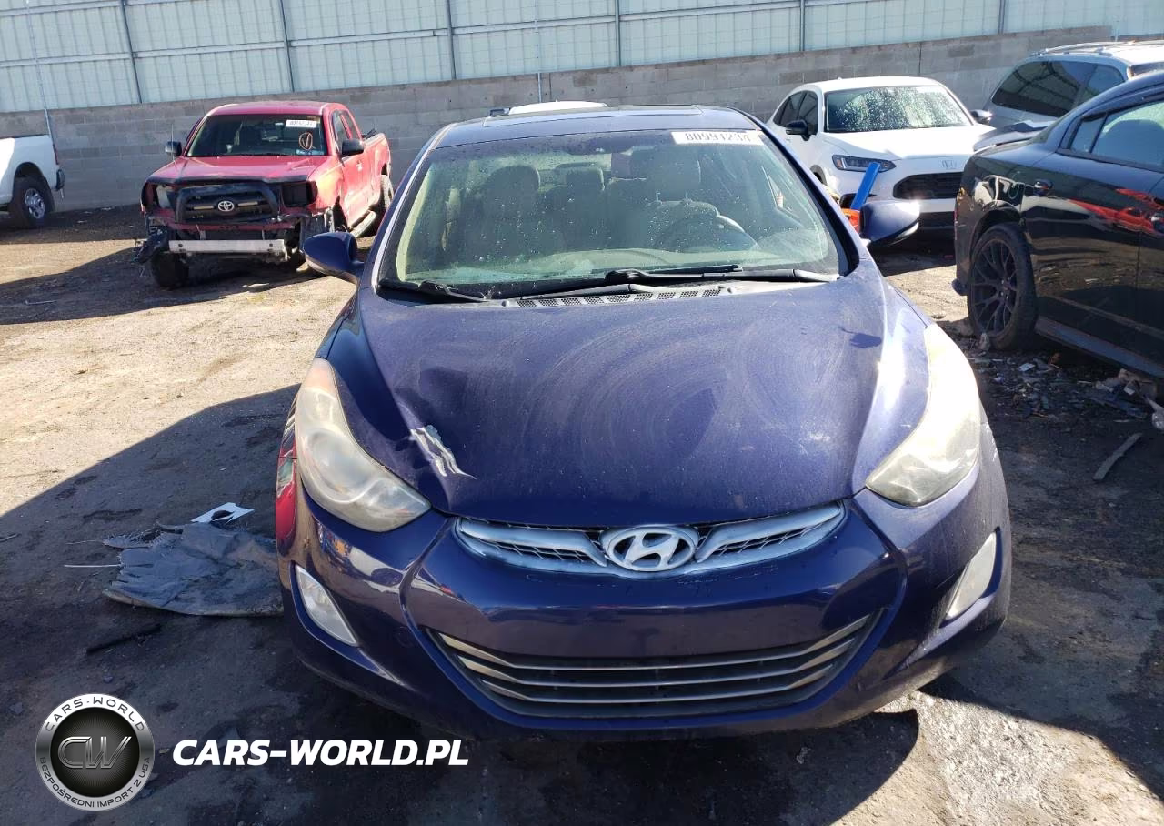 2013 Hyundai Elantra Gls VIN:5NPDH4AE6DH287218 - 5