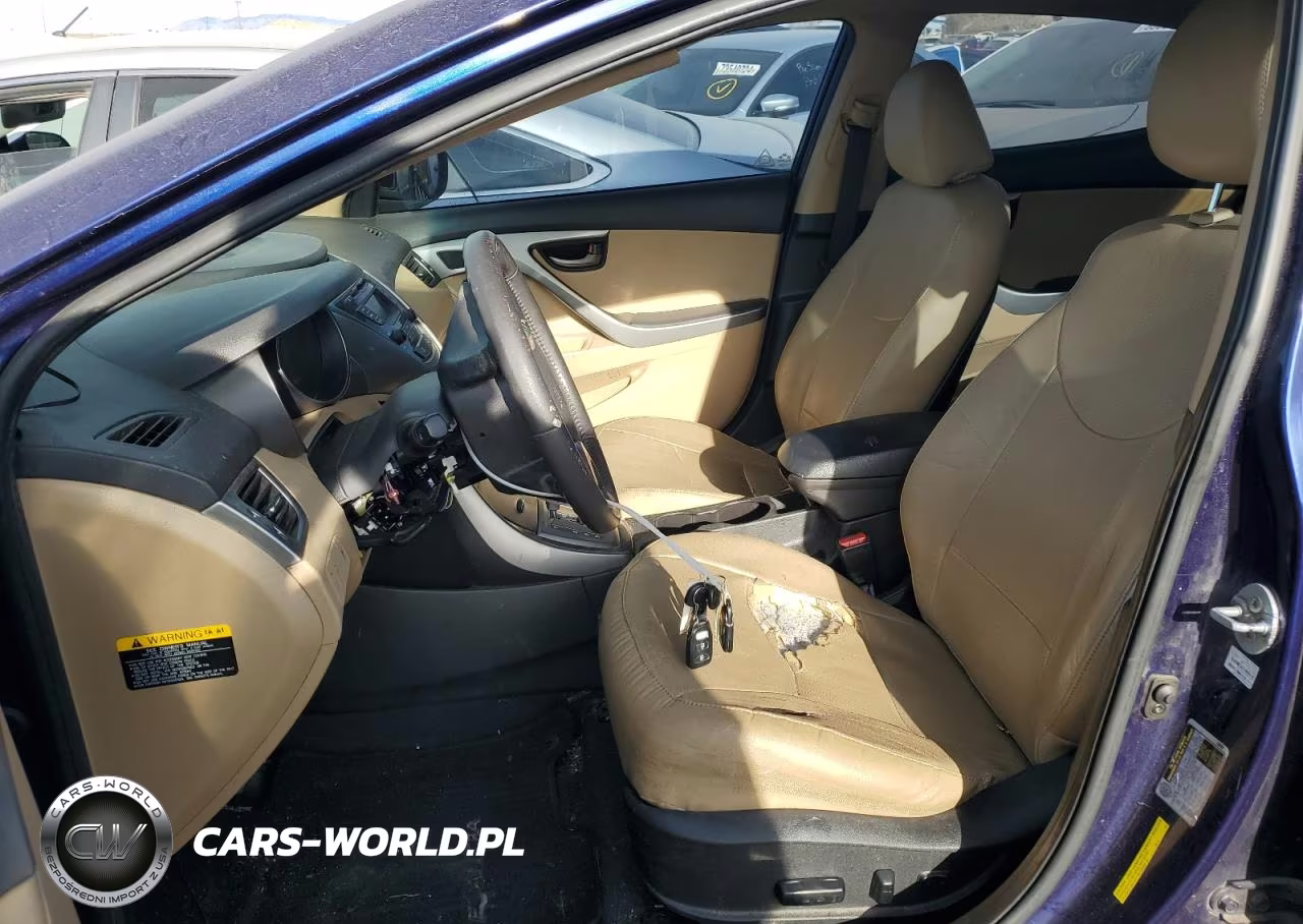 2013 Hyundai Elantra Gls VIN:5NPDH4AE6DH287218 - 7