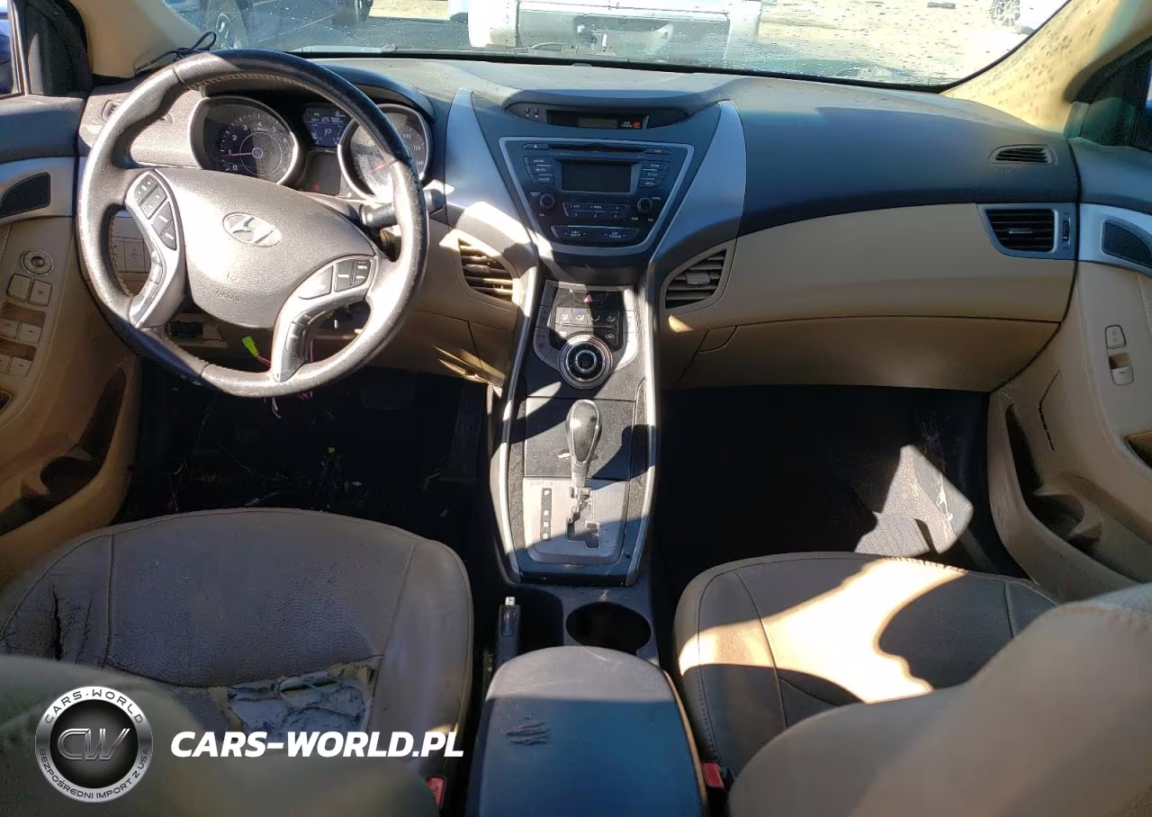 2013 Hyundai Elantra Gls VIN:5NPDH4AE6DH287218 - 8