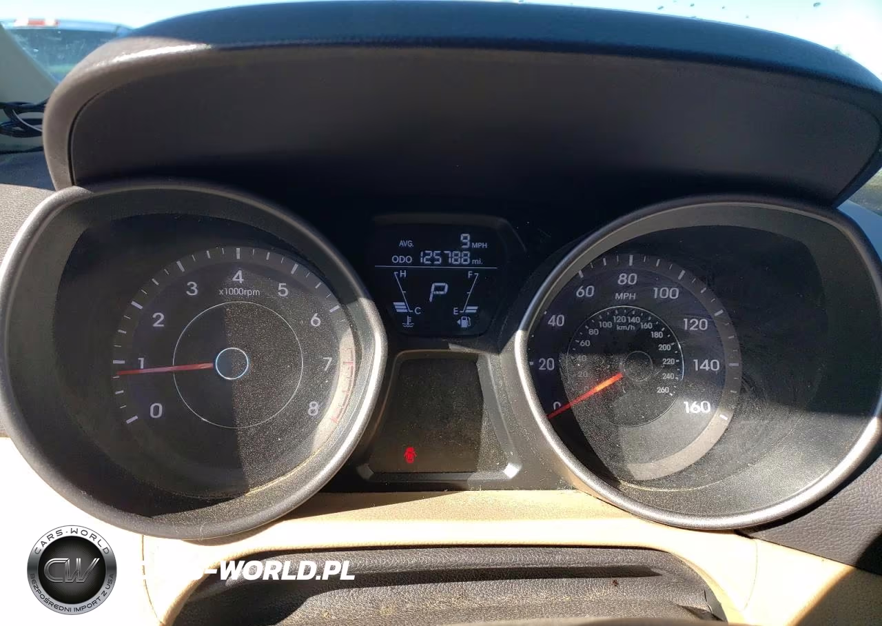 2013 Hyundai Elantra Gls VIN:5NPDH4AE6DH287218 - 9